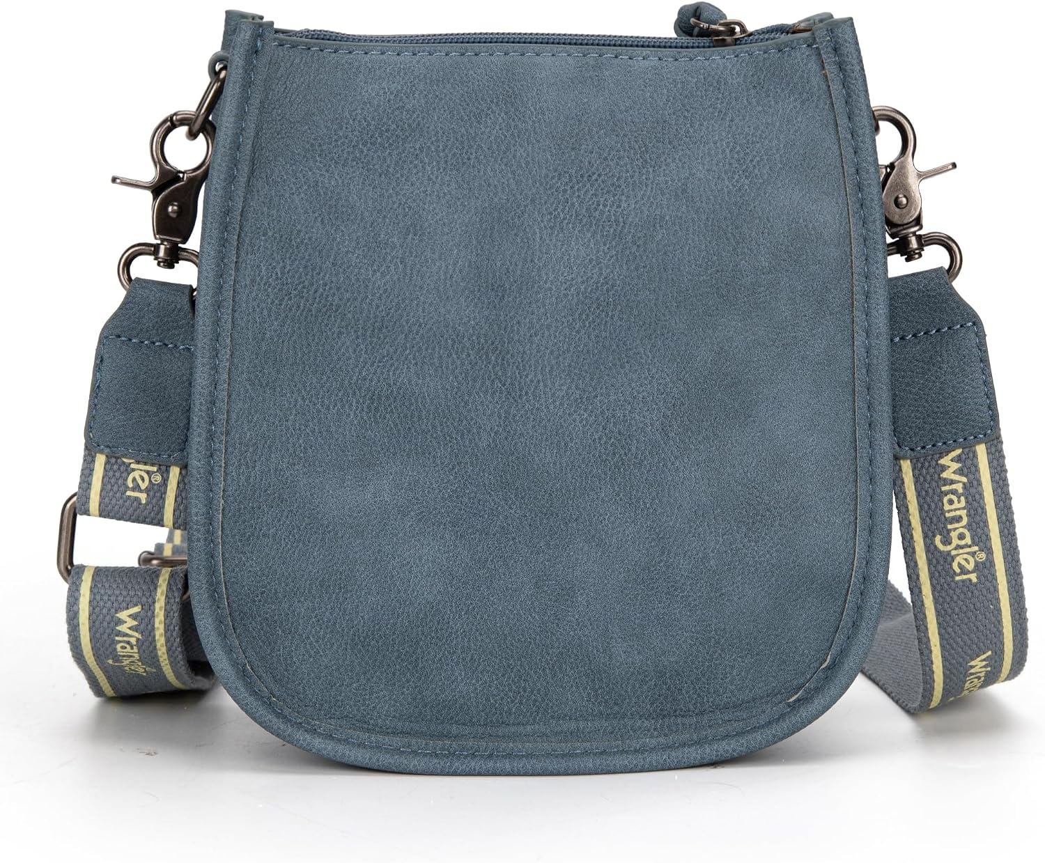 image:imageWrangler Small Crossbody Bag for Women Mini Shoulder Purse with Adjustable Strap Vegan Leather Phone PurseJean