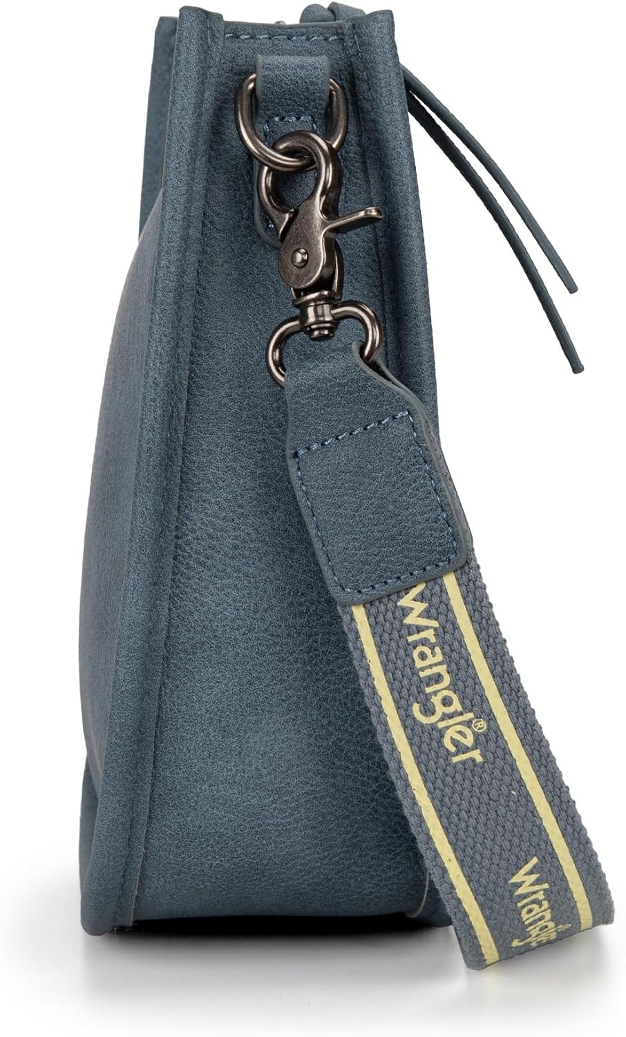 image:imageWrangler Small Crossbody Bag for Women Mini Shoulder Purse with Adjustable Strap Vegan Leather Phone PurseJean
