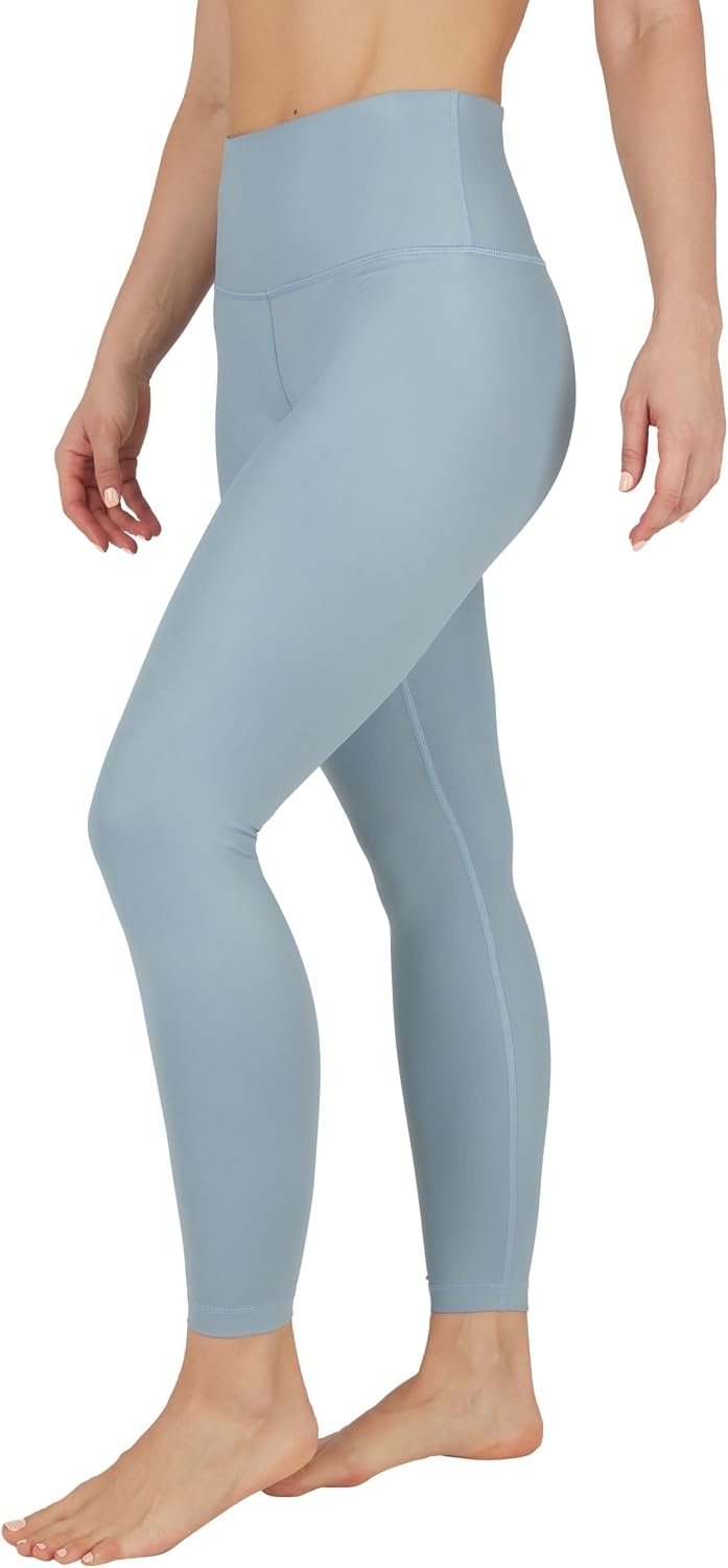image:image90 Degree By Reflex Womens Faux Leather Leggings Matte High Waisted High Shine Faux Leather Ankle LeggingsLead