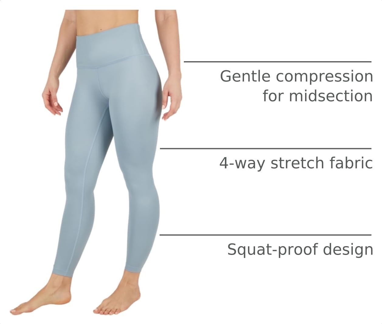 image:image90 Degree By Reflex Womens Faux Leather Leggings Matte High Waisted High Shine Faux Leather Ankle LeggingsLead