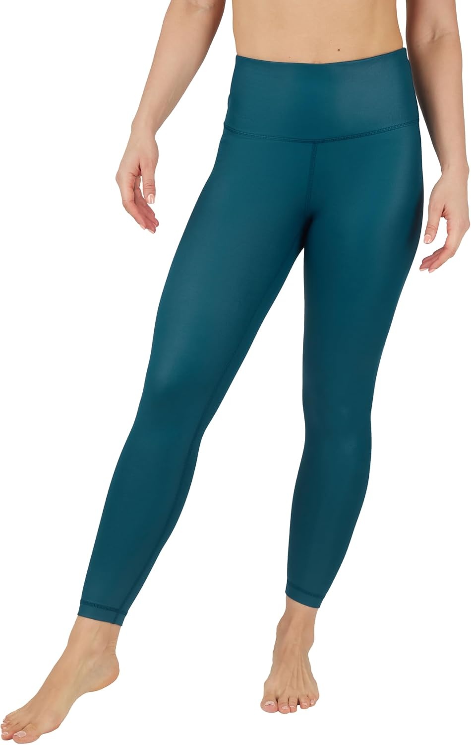 image:image90 Degree By Reflex Womens Faux Leather Leggings Matte High Waisted High Shine Faux Leather Ankle LeggingsReflecting Pond