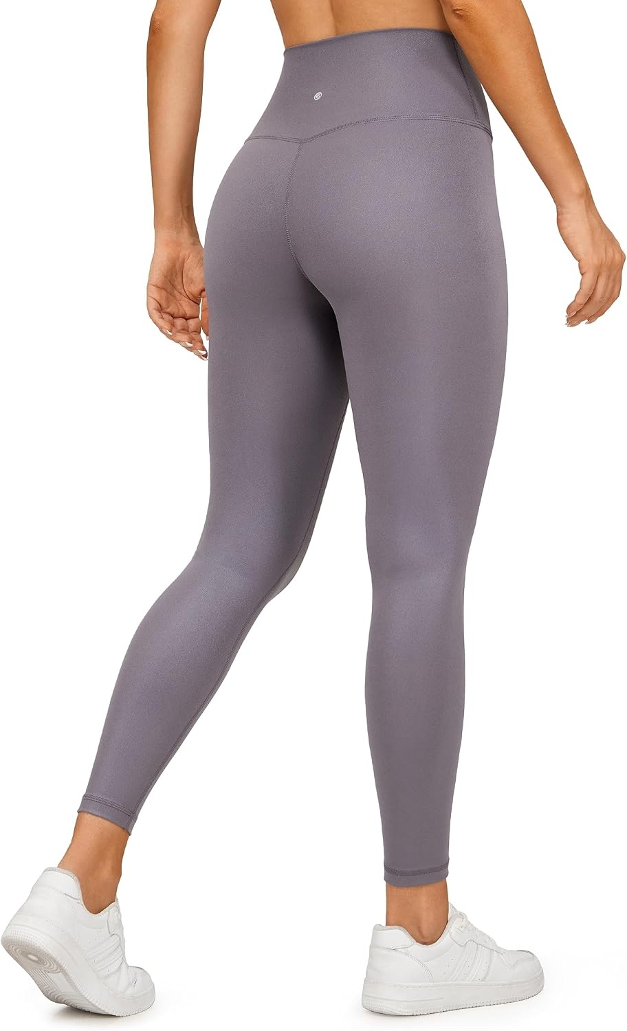 image:imageCRZ YOGA Matte Faux Leather Leggings 25Tornado Grey Classic