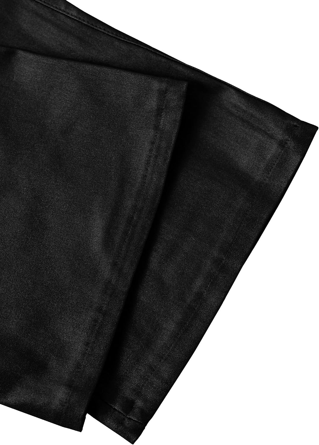 image:imageLovelyWholesale Women Faux Leather Pants High Waisted Flare Pants for Concert Party ClubBlack