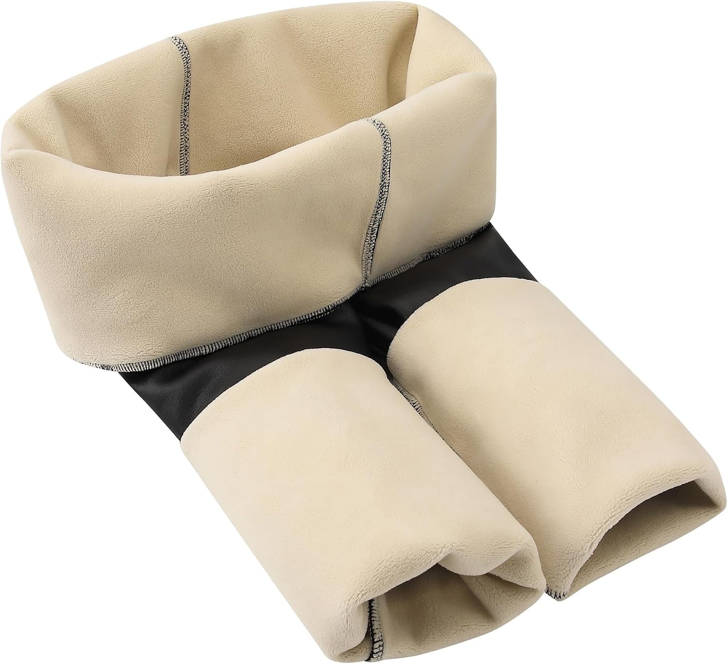 image:imageVOGUEMAX Womens Fleece Lined Faux Leather Leggings Thick Warm Black PantsThick Fleece Lined