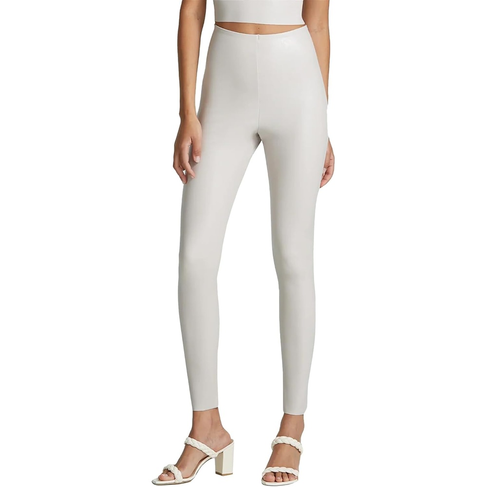 image:imagecommando  Faux Leather Leggings  Sculpting Yet Soft amp Flexible  RawCut Finish  Machine Washable Retains Shape amp ColorPorcelain