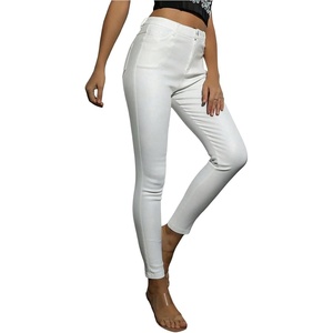 SHENHE Women’s Faux Leather Pants Skinny Y2K Punk Leggings with Pockets(Fleeced White)