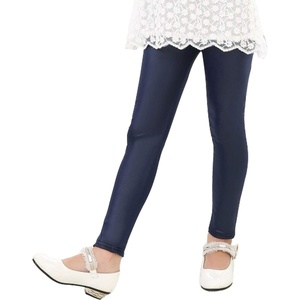 Tulucky Girls Stretchy Faux Leather Legging Teens Pants(Darkblue)