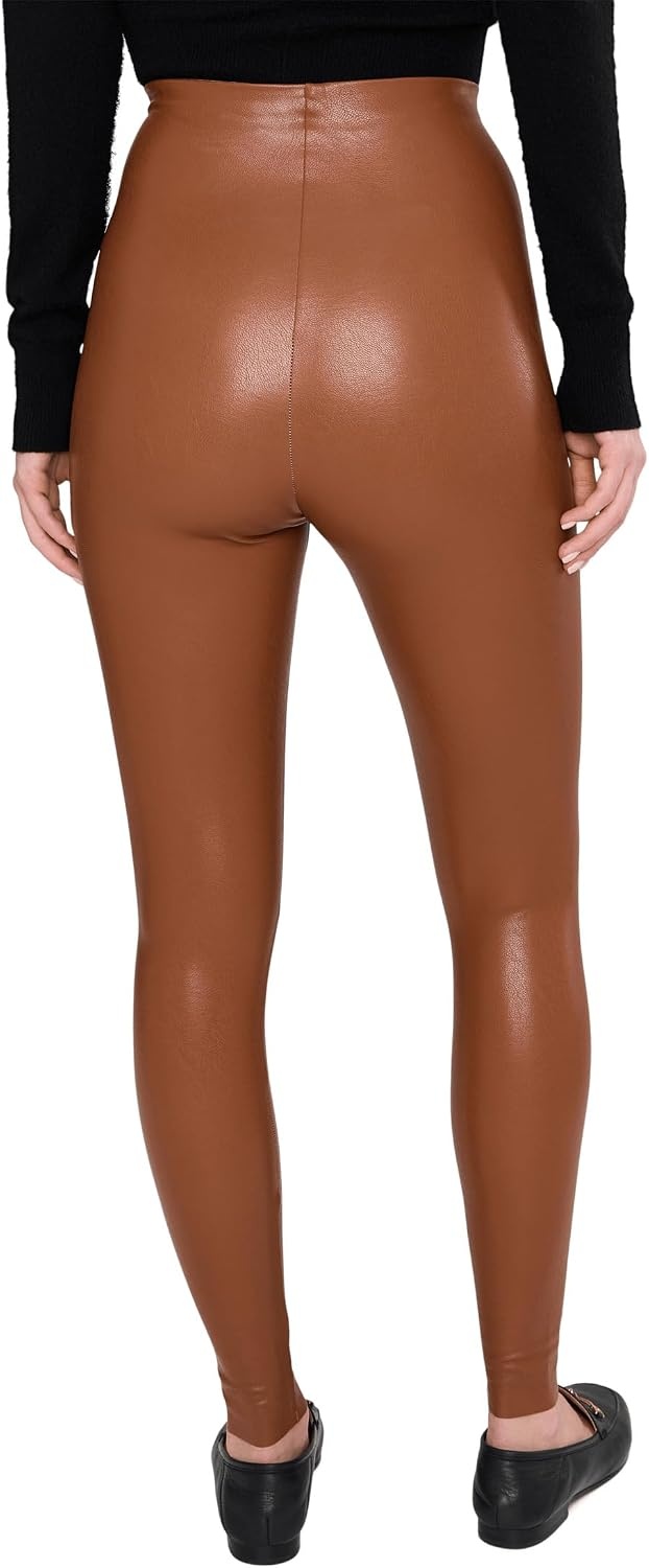 image:imageCommando Womens Faux Leather LeggingsCognac