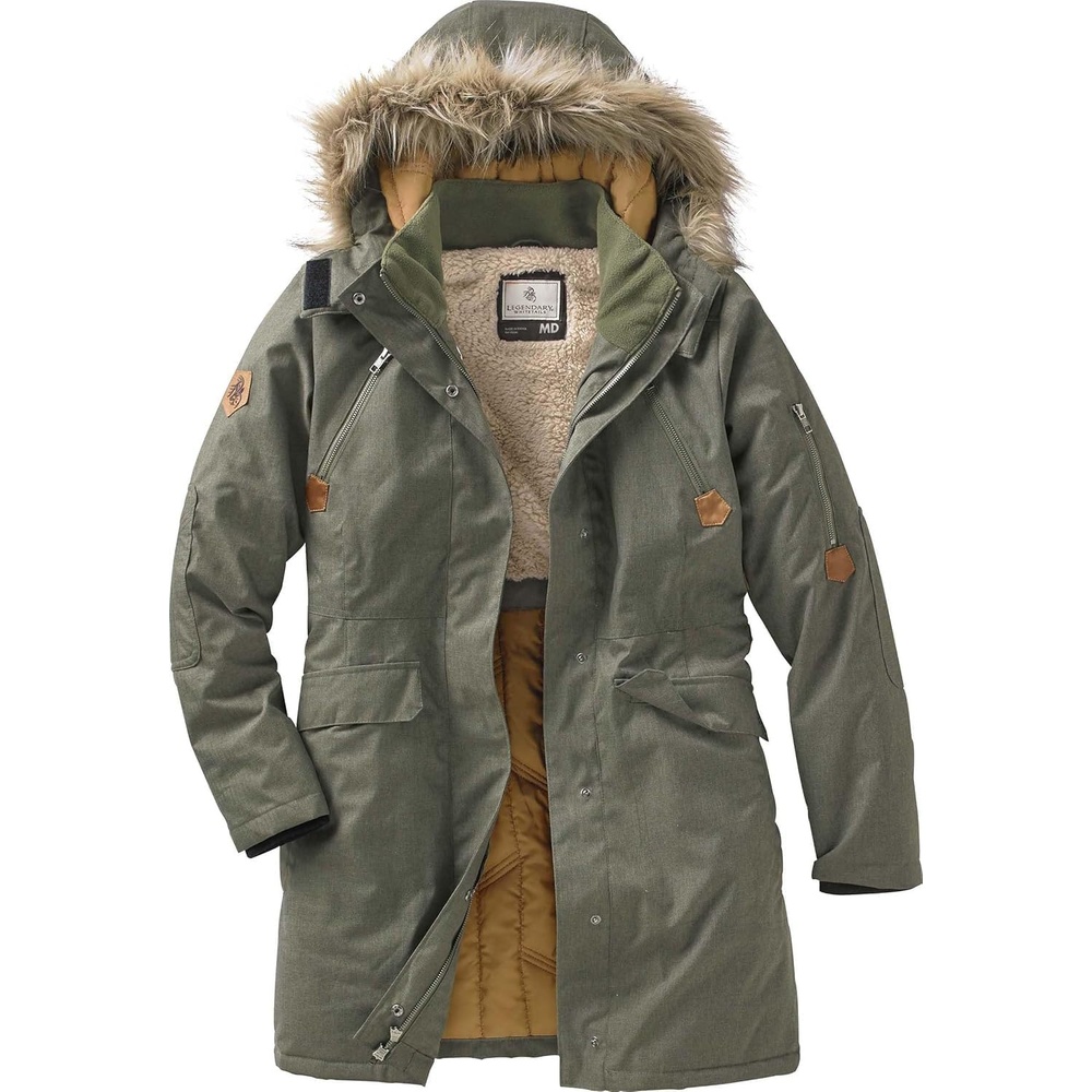image:imageLegendary Whitetails Womens Coat with Hood Warm Insulated ParkaArmy Green