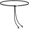 Black(with Silver Round Buckle)