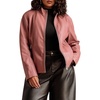 Pink Pu Leather
