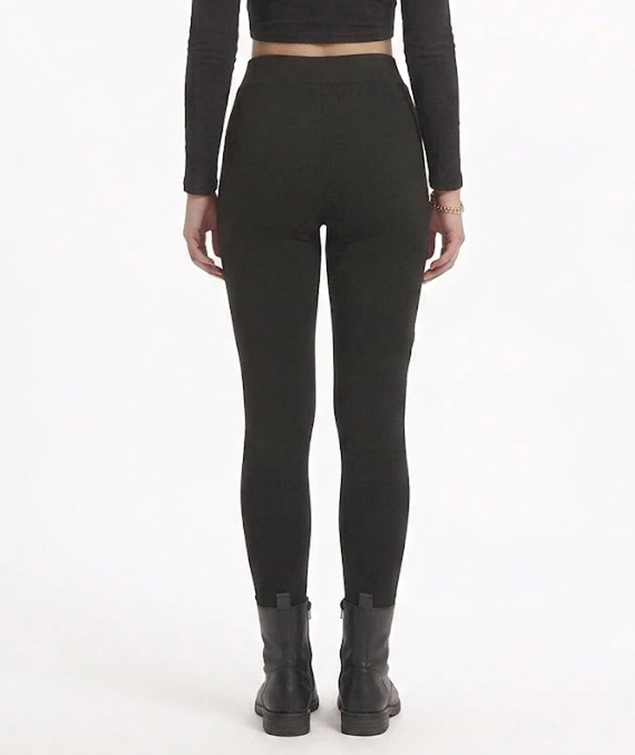 image:imagexxxiticat Women Lace Up Legging Pants Black Gothic Buckle Strap Goth TightsMesh