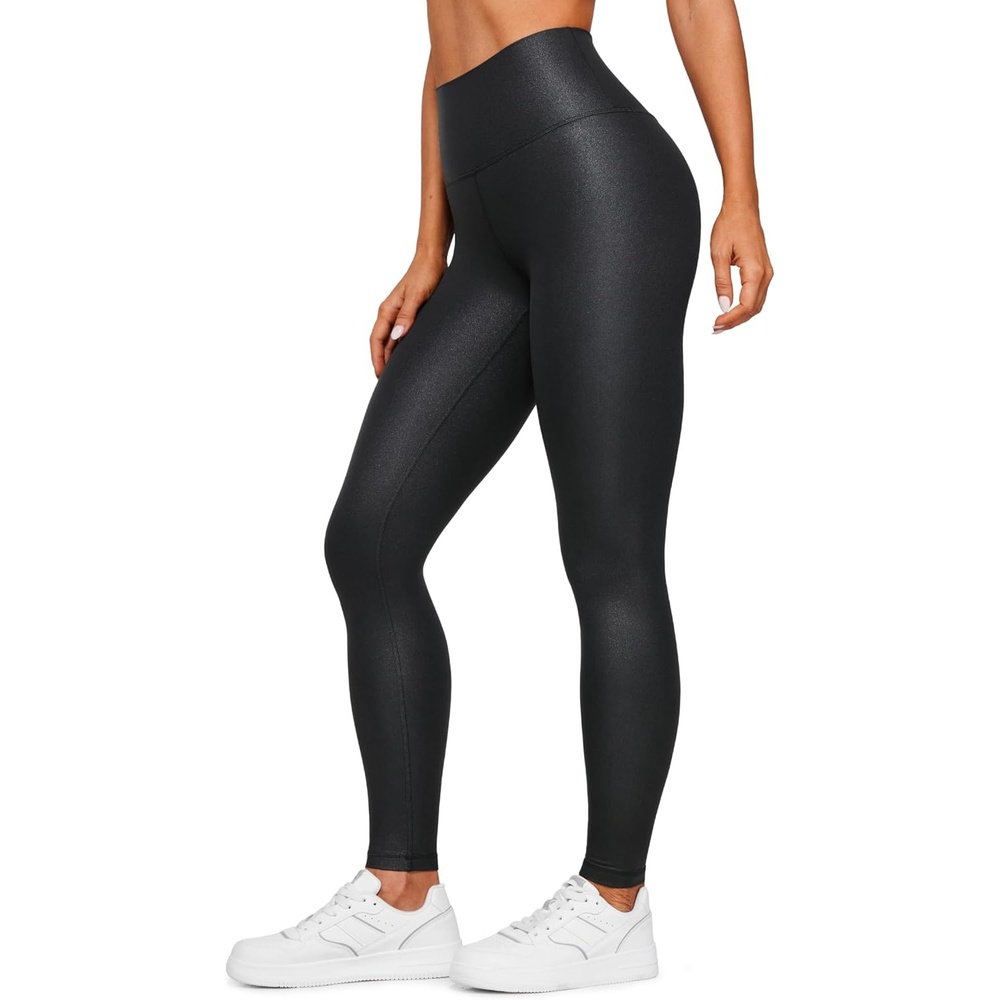 image:imageCRZ YOGA Butterluxe Leggings 30Faux Leather Black