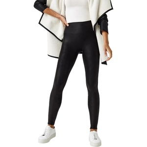 SPANX SPANXshape Faux Leather Fleece Lined Leggingss