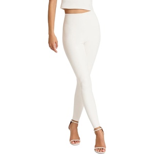 commando – Faux Leather Leggings | Sculpting Yet Soft & Flexible | Raw-Cut Finish | Machine Washable, Retains Shape & Color(White)
